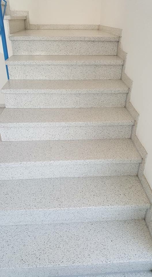 TERRAZZO STAIRS After